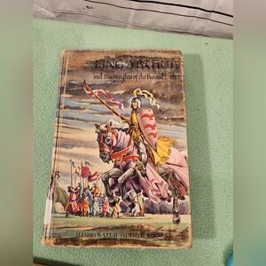 King Arthur Illistrated Junior Library collection Vintage 1966